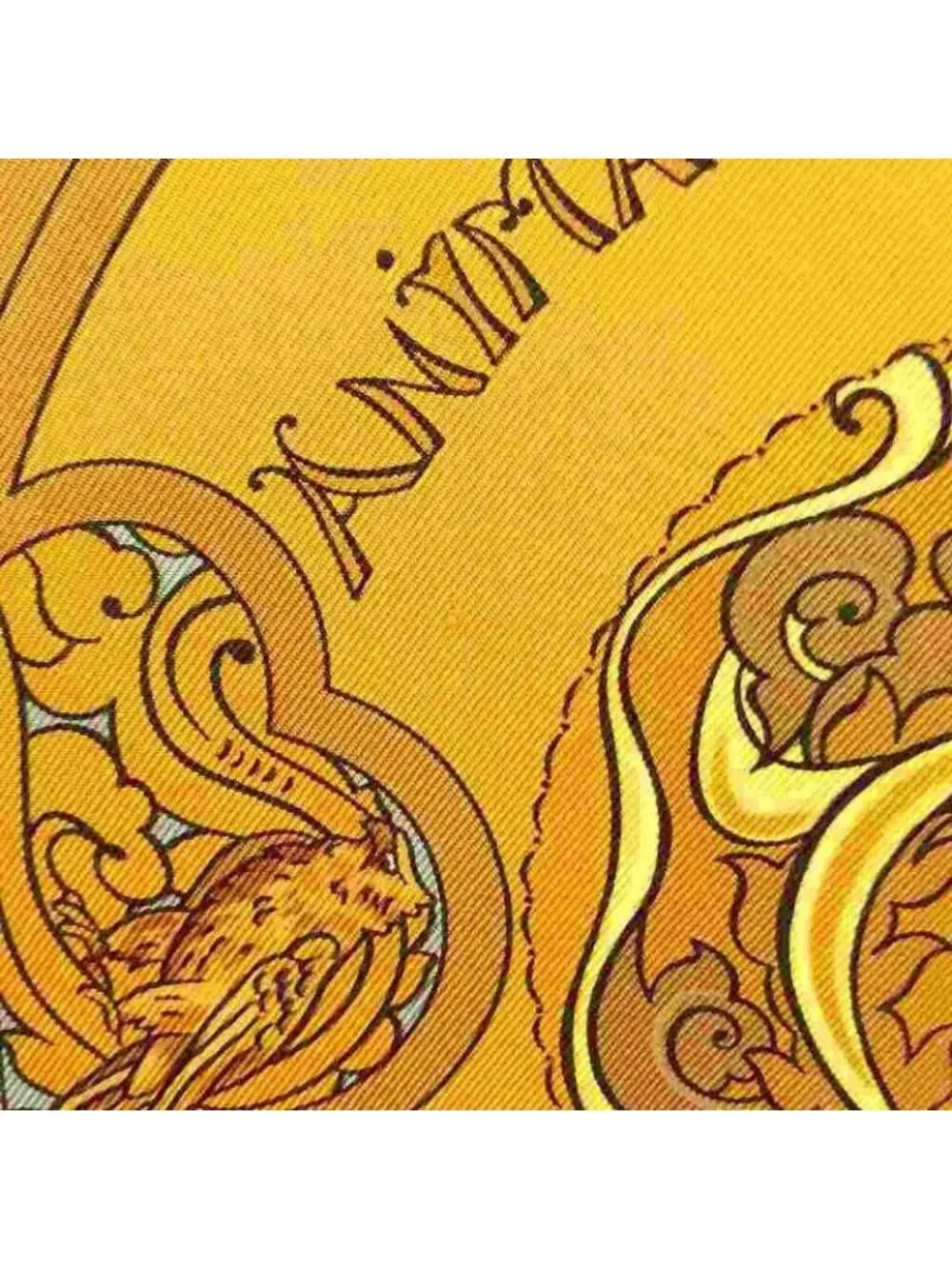 Hermes Animaux Solaires Animals of the Sun Carre 90 Large Scarf Black - Picture 7 of 9
